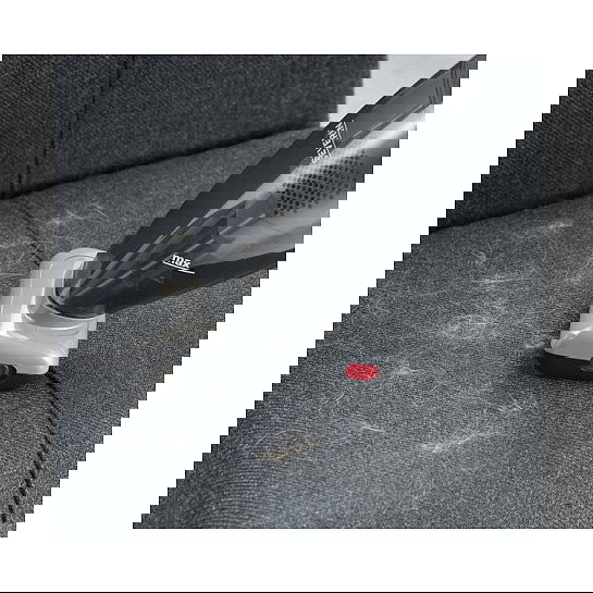 Severin HV 7146 S'Power Wet&Dry Aspirador Inalámbrico con Cepillo Turbo, Batería de Litio 18.5V, 5500 Pa, 30 Min, Gris/Rojo/Blanco