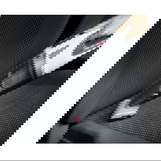 Severin HV 7146 S'Power Wet&Dry Aspirador Inalámbrico con Cepillo Turbo, Batería de Litio 18.5V, 5500 Pa, 30 Min, Gris/Rojo/Blanco