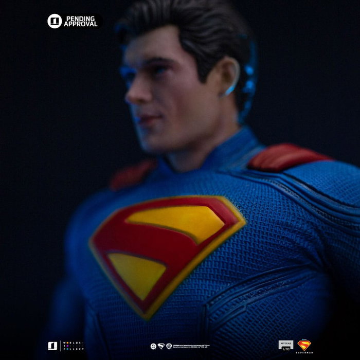 Iron Studios Superman Legacy Estatua 1/10 Art Scale Superman & Krypto