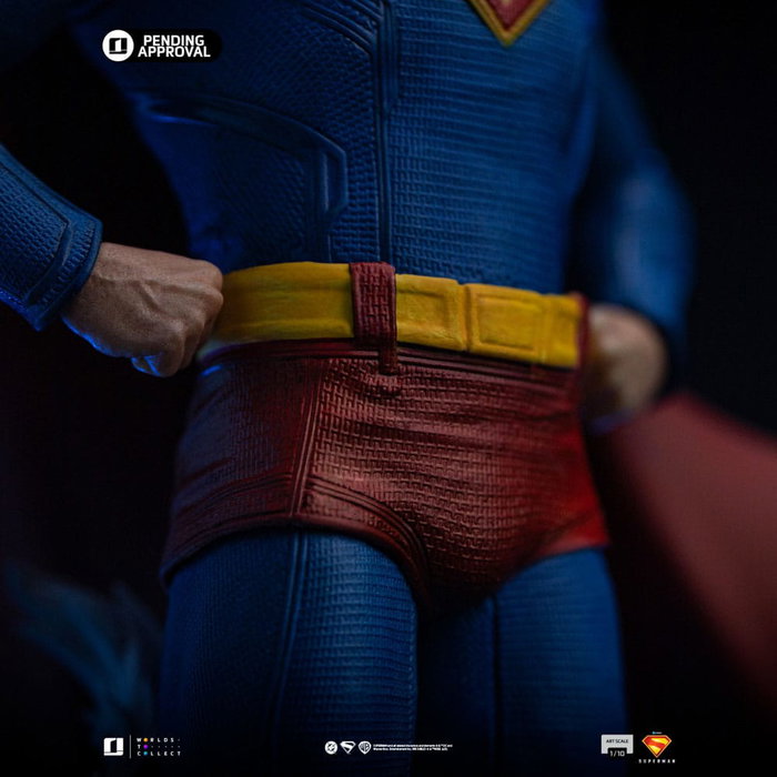 Iron Studios Superman Legacy Estatua 1/10 Art Scale Superman & Krypto
