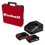 Einhell Power X-Change TE-CD 18/40 Li BL Destornillador eléctrico 18V con 2 baterías de 2,0Ah