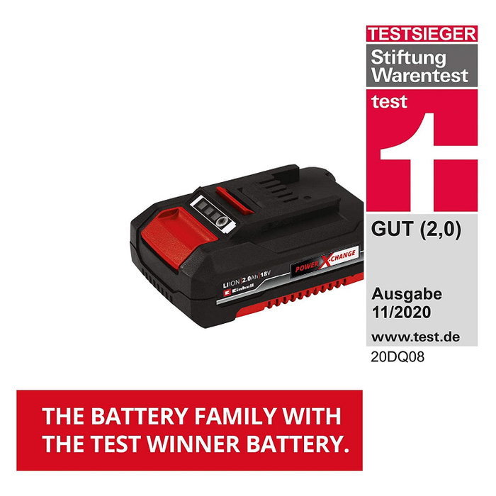 Einhell Power X-Change TE-CD 18/40 Li BL Destornillador eléctrico 18V con 2 baterías de 2,0Ah Einhell Power X-Change TE-CD 18/40 Li BL Destornillador eléctrico 18V con 2 baterías de 2,0Ah