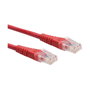 ROLINE Patchkabel Cat6 Class E UTP Rojo 0,3m