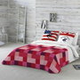 Funda Nórdica Beverly Hills Polo Club Atlanta Rojo Cama de 150 (240 x 220 cm)