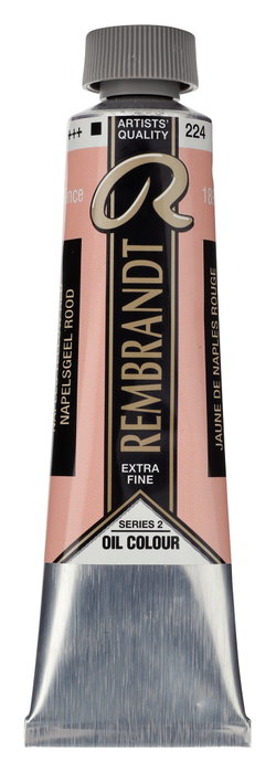 Rembrandt Amarillo Nápoles Rojo 224 al Óleo Tubo 40 ml Rembrandt Amarillo Nápoles Rojo 224 al Óleo Tubo 40 ml