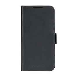 Dbramante1928 Funda Folio para Samsung Galaxy S25+ (17 cm/6.7") de Cuero Negro con 3 Bolsillos para Tarjetas