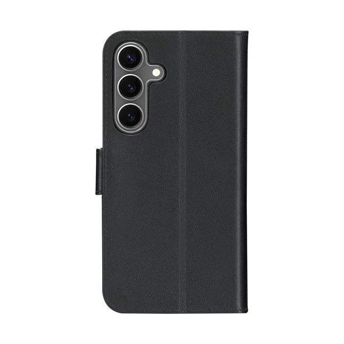 Dbramante1928 Funda Folio para Samsung Galaxy S25+ (17 cm/6.7") de Cuero Negro con 3 Bolsillos para Tarjetas