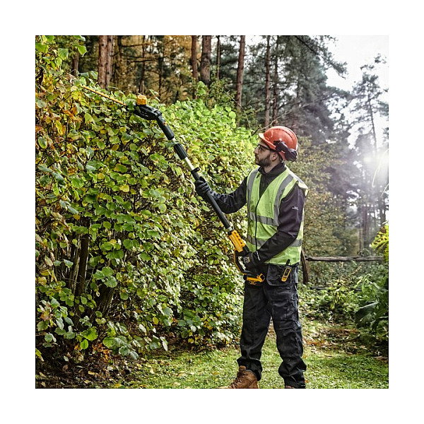DeWALT DCMPH566N-XJ Tijera de Poda de Altura a Batería 18V, Corte 2.5 cm 2800 spm, Longitud 55 cm, 5 Ah, Negro/Amarillo DeWALT DCMPH566N-XJ Tijera de Poda de Altura a Batería 18V, Corte 2.5 cm 2800 spm, Longitud 55 cm, 5 Ah, Negro/Amarillo