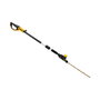 DeWALT DCMPH566N-XJ Tijera de Poda de Altura a Batería 18V, Corte 2.5 cm 2800 spm, Longitud 55 cm, 5 Ah, Negro/Amarillo