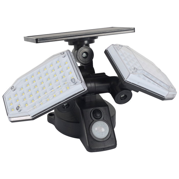 Je cherche une Idee Lámpara Solar 120 LED con Sensor de Movimiento y Luz Nocturna Exterior IP65