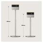 Epson ELPFS01 Soporte de Suelo para Epson Lifestudio Flex EF-71 y EF-72, Plateado, Altura Ajustable 600-800 mm