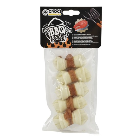 Croci Hueso King Bone Salmon 6 cm para Perros, Juguete Dental Natural Croci Hueso King Bone Salmon 6 cm para Perros, Juguete Dental Natural