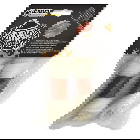 Croci Hueso King Bone Salmon 6 cm para Perros, Juguete Dental Natural Croci Hueso King Bone Salmon 6 cm para Perros, Juguete Dental Natural