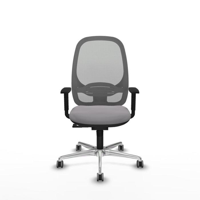 PIQUERAS Y CRESPO Silla de oficina Cilanco Gris con Mecanismo Sincro