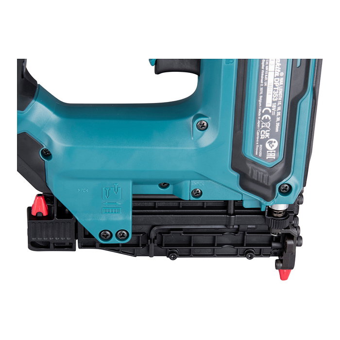 Makita DPT353Z Pistola de Clavos a Batería 18V Sin Cargador ni Batería Negro Azul Makita DPT353Z Pistola de Clavos a Batería 18V Sin Cargador ni Batería Negro Azul