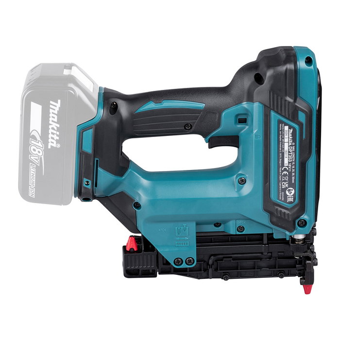 Makita DPT353Z Pistola de Clavos a Batería 18V Sin Cargador ni Batería Negro Azul Makita DPT353Z Pistola de Clavos a Batería 18V Sin Cargador ni Batería Negro Azul