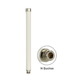 DeLOCK 88821 Antena WLAN Omnidireccional 8 dBi Clase N Blanco
