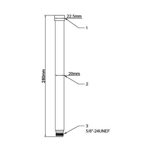 DeLOCK 88821 Antena WLAN Omnidireccional 8 dBi Clase N Blanco