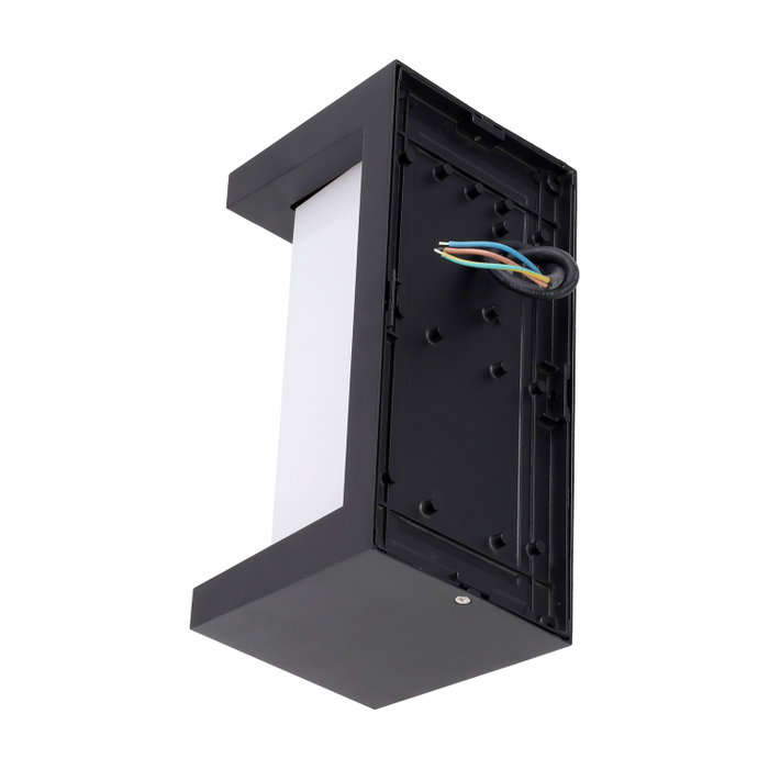 Aplique LED Exterior Cuauhtemoc 18W 1800 Lúmenes Luz Arriba y Abajo Aluminio Aplique LED Exterior Cuauhtemoc 18W 1800 Lúmenes Luz Arriba y Abajo Aluminio