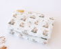 KioKids Muselina 120x120 cm Bambú Algodón Estampado Animalitos Bosque - OEKO-TEX Standard 100, 70% Viscosa Bambú 30% Algodón, 140 gr, +0 Meses