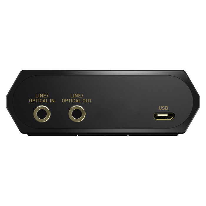 Creative Labs Sound BlasterX G6 Tarjeta de Sonido Externa USB 7.1 Negro y Oro