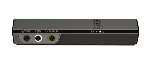 Creative Sound BlasterX G6, Tarjeta de Sonido Externa USB, Negro, 70SB177000000 Creative Sound BlasterX G6, Tarjeta de Sonido Externa USB, Negro, 70SB177000000