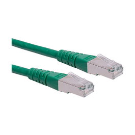 ROLINE Patchkabel Cat.6 Clase E S/FTP PiMF 7m Verde