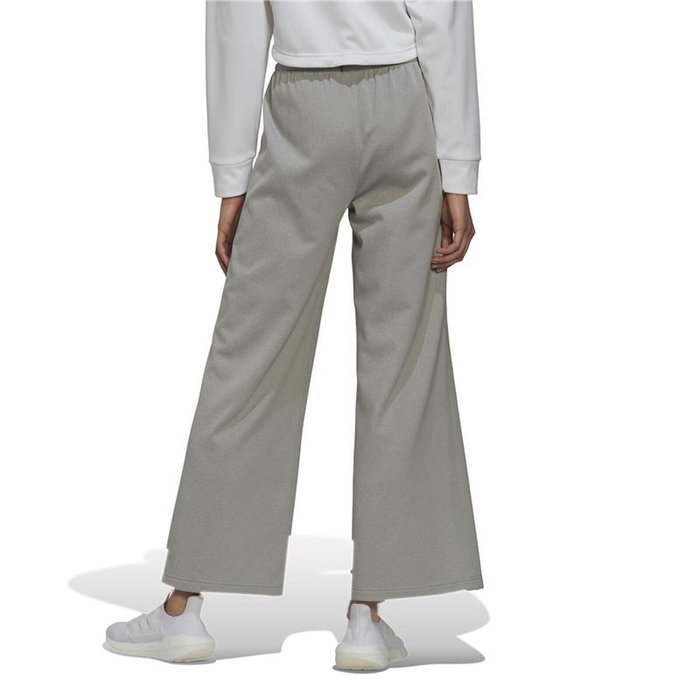 Pantalón Largo Deportivo Adidas Aeroready Beige Mujer