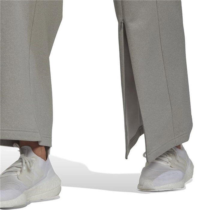 Pantalón Largo Deportivo Adidas Aeroready Beige Mujer