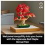 LEGO Botanicals Bonsái de Arce Rojo Japonés 10348