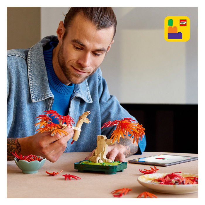 LEGO Botanicals Bonsái de Arce Rojo Japonés 10348
