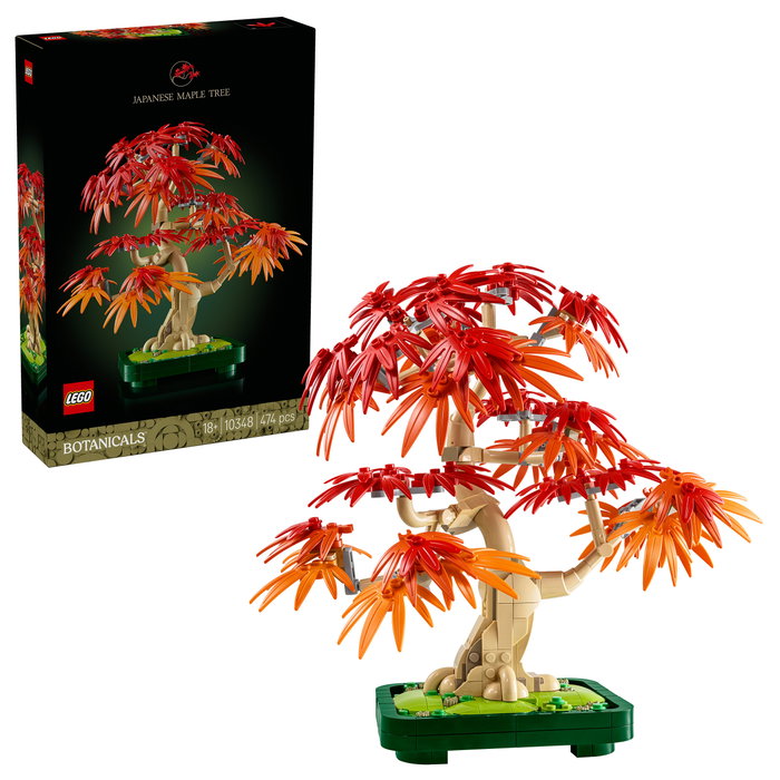 LEGO Botanicals Bonsái de Arce Rojo Japonés 10348
