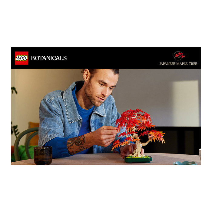 LEGO Botanicals Bonsái de Arce Rojo Japonés 10348