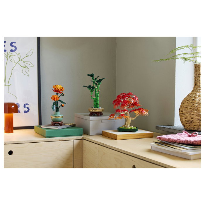 LEGO Botanicals Bonsái de Arce Rojo Japonés 10348