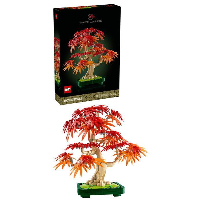 LEGO Botanicals Bonsái de Arce Rojo Japonés 10348
