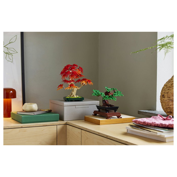 LEGO Botanicals Bonsái de Arce Rojo Japonés 10348