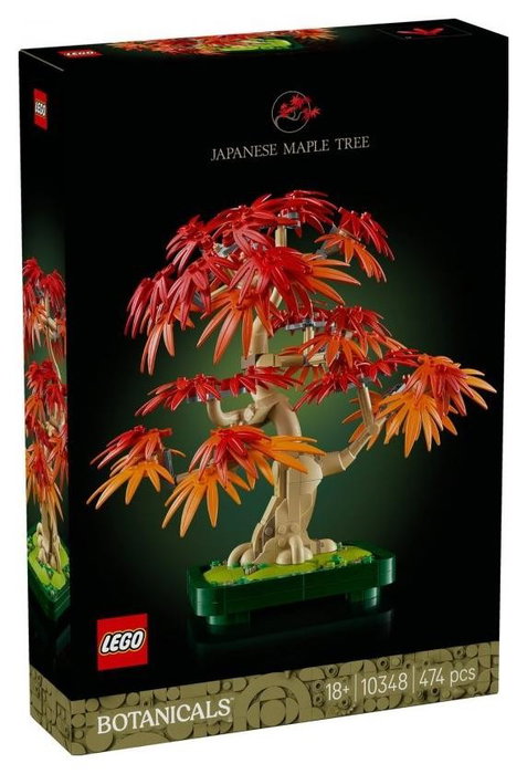 LEGO Botanicals Bonsái de Arce Rojo Japonés 10348