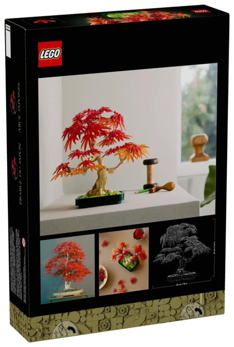 LEGO Botanicals Bonsái de Arce Rojo Japonés 10348