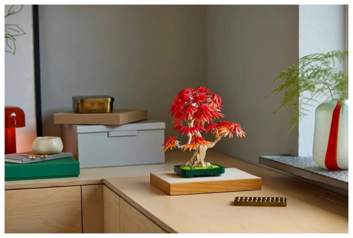 LEGO Botanicals Bonsái de Arce Rojo Japonés 10348