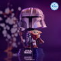 FUNKO Figura POP Star Wars Impressions Mandalorian with Grogu Exclusive