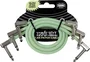 Ernie Ball Cable Eb Interlink Flex Jack-Jack Aa 30 Cm Phosphorescent (Pack De 3)