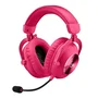 Logitech G PRO X 2 LIGHTSPEED Auriculares Inalámbricos Magenta