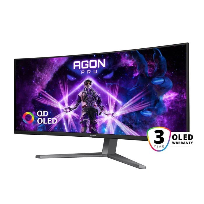 AOC AGON PRO AG346UCD Monitor Gaming Curvo 34 pulg. QD-OLED WQHD 175Hz