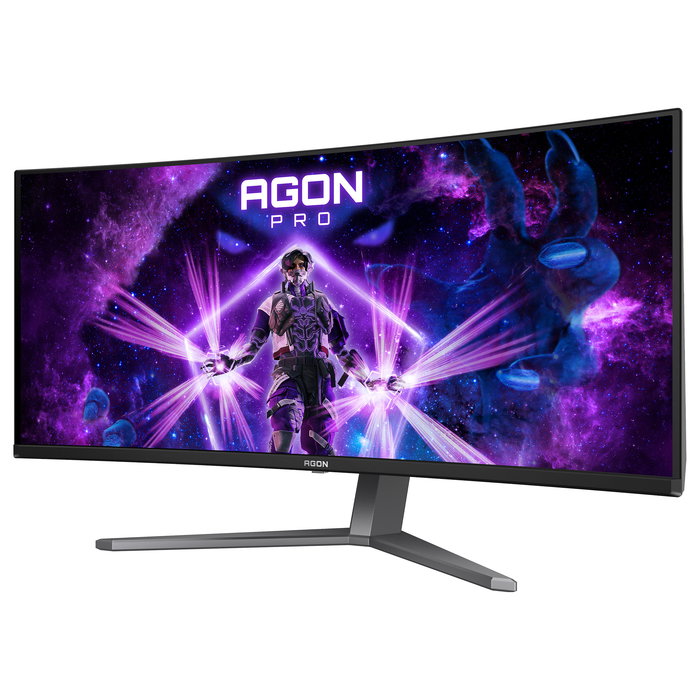 AOC AGON PRO AG346UCD OLED 86,36cm/34" 3440x1440 175Hz HDR400 TrueBlack 0,03ms 2xHDMI DP Speaker DarkGrey