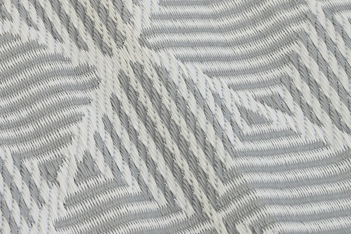 DKD Home Decor 6 Unidades Alfombra Poliéster Azul Beige Blanco 150 x 150 x 1 cm DKD Home Decor 6 Unidades Alfombra Poliéster Azul Beige Blanco 150 x 150 x 1 cm