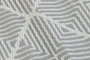 DKD Home Decor 6 Unidades Alfombra Poliéster Azul Beige Blanco 150 x 150 x 1 cm