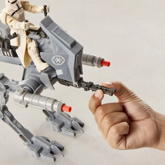Hasbro Star Wars ActionVerse Figura AT-RT y Piloto Imperial Remnant de The Mandalorian & Grogu, para 4+ años, HASG28405L0