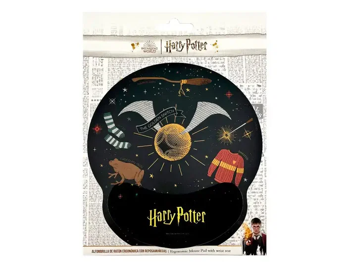 Wondee Alfombrilla de ratón Harry Potter ergonómica de gel 250x230 mm Wondee Alfombrilla de ratón Harry Potter ergonómica de gel 250x230 mm
