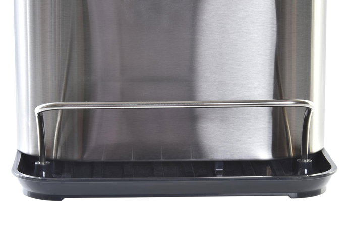 DKD Home Decor Organizador ABS Mate Plateado 18x12,3x12 cm DKD Home Decor Organizador ABS Mate Plateado 18x12,3x12 cm