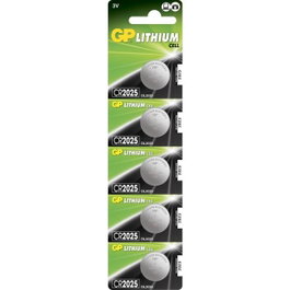 GP Batteries CR2025 Litio 3 V